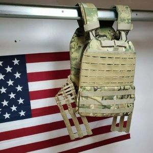 High Performance Tactical Carrier Vest - Camo